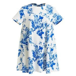 MESTIZA New York Cecily Mini Dress In Porcelain Blue Size XL